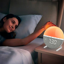 Load image into Gallery viewer, Natural Light Simulator Alarm Clock Wake Up Sunrise Lamp