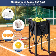 Load image into Gallery viewer, Foldable Tennis Ball Hopper Basket