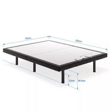 Load image into Gallery viewer, Premium Adjustable Raisable Wireless Remote Mattress Bed Frame