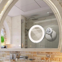 Load image into Gallery viewer, LED Vanity Bathroom 10x Magnifying Makeup Travel Mirror With Light