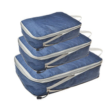 Load image into Gallery viewer, Set of 3 Compression Packing Cube Travel Luggage Organizer Bags