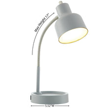 Load image into Gallery viewer, Led Desk Lamp With Catch-All Base & Ac Outlet