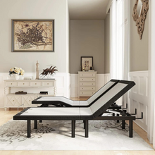Load image into Gallery viewer, Premium Adjustable Raisable Wireless Remote Mattress Bed Frame