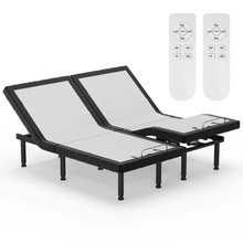 Load image into Gallery viewer, Premium Adjustable Raisable Wireless Remote Mattress Bed Frame