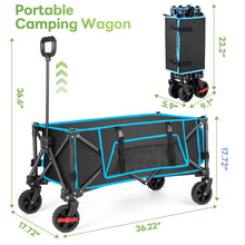 Load image into Gallery viewer, Heavy Duty Portable Foldable Wagon Cart