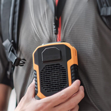 Load image into Gallery viewer, Rechargeable Portable Wireless Mini Clip On Waist Belt Fan