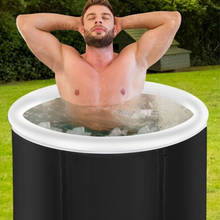 Load image into Gallery viewer, Portable Inflatable Home Ice Bath Athlete Cold Plunge Tub Barrel