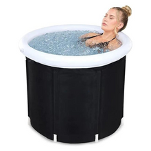 Load image into Gallery viewer, Portable Inflatable Home Ice Bath Athlete Cold Plunge Tub Barrel