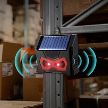 Load image into Gallery viewer, Ultrasonic Solar Pest Repeller Nocturnal Animal Deterrent