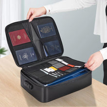 Load image into Gallery viewer, Waterproof Fireproof Document Cash Safe Bag
