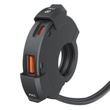 Load image into Gallery viewer, Universal Motorcycle Fast Phone Charger with Handlebar Mount
