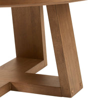 Load image into Gallery viewer, Round Wood Coffee Table