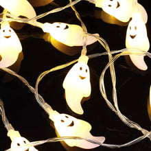 Load image into Gallery viewer, Festive Spider Pumpkin Ghost Halloween String Lights Decor