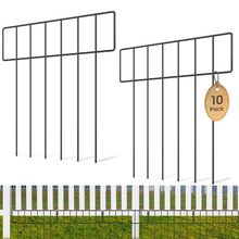 Load image into Gallery viewer, Heavy Duty Outdoor Garden Mounted Metal Dog Barrier Fence