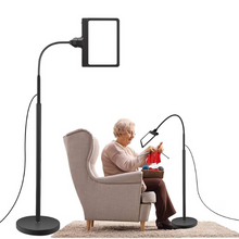 Load image into Gallery viewer, Full-Page 5X Magnifying Glass Book Reading Floor Lamp
