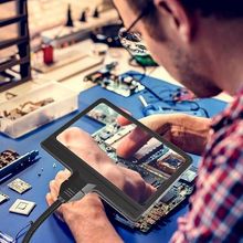 Load image into Gallery viewer, Full-Page 5X Magnifying Glass Book Reading Floor Lamp