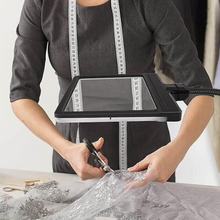 Load image into Gallery viewer, Full-Page 5X Magnifying Glass Book Reading Floor Lamp