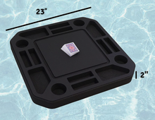 Load image into Gallery viewer, Floating Medium Poker Table Game Tray