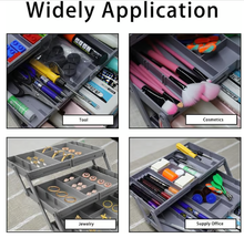 Load image into Gallery viewer, Desk Drawer Organizer For Office Makeup Jewelry