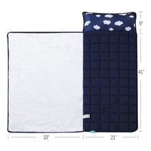 Load image into Gallery viewer, Kids Travel Friendly Preschool Daycare Nap Mat with Pillow