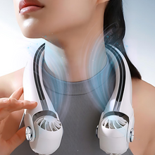 Load image into Gallery viewer, Powerful Rechargeable Personal Neck Cooling Fan