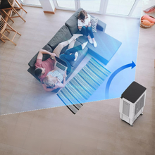 Load image into Gallery viewer, HiBreeze Swamp Cooler Fan - Evaporative Portable Cooling Fan