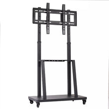 Load image into Gallery viewer, 30"-80" Modern TV Stand Portable Rolling Rack with Wheels