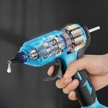 Load image into Gallery viewer, Battery Powered Cordless Hot Glue Gun with Glue Sticks