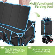 Load image into Gallery viewer, Heavy Duty Portable Foldable Wagon Cart
