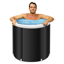 Load image into Gallery viewer, Portable Inflatable Home Ice Bath Athlete Cold Plunge Tub Barrel