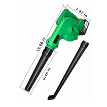 Load image into Gallery viewer, Powerful 2 in 1 Rechargeable Cordless Leaf Lawn Duster Blower
