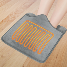 Load image into Gallery viewer, Portable Electric Home Car Plush Foot Heater Warmer