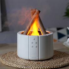 Load image into Gallery viewer, Simulated Campfire Flame Humidifier – Aromatherapy Essential Oil Diffuser