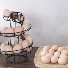 Load image into Gallery viewer, Egg Holder Rack Spiral Storage Container Stand
