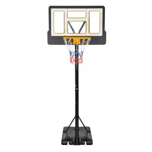 Load image into Gallery viewer, Wheeled Portable Outdoor Basketball Hoop Set 4.4-10 FT