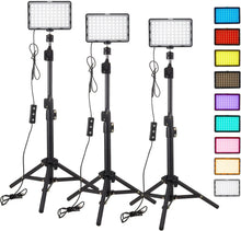 Load image into Gallery viewer, 3-Pack Led Video Lights