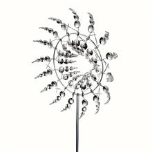 Load image into Gallery viewer, 3D Metal Windmill Kinetic Wind Garden Sculpture