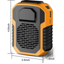 Load image into Gallery viewer, Rechargeable Portable Wireless Mini Clip On Waist Belt Fan
