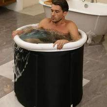 Load image into Gallery viewer, Portable Inflatable Home Ice Bath Athlete Cold Plunge Tub Barrel