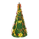 Decorated Space Saving Collapsible Pop Up Lighted Christmas Tree 6FT