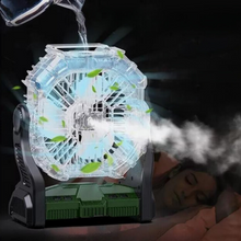 Load image into Gallery viewer, Compact Portable Camping Water Misting Cooling Fan