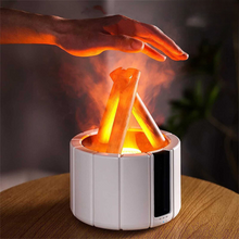 Load image into Gallery viewer, Simulated Campfire Flame Humidifier – Aromatherapy Essential Oil Diffuser