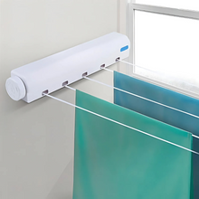 Load image into Gallery viewer, Space-Saving Retractable Clothesline Invisible Bathroom Drying Rack