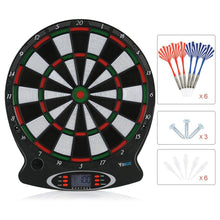 Load image into Gallery viewer, Professional Electronic Hanging Dart Board Set