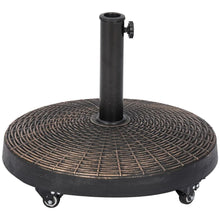 Load image into Gallery viewer, Heavy Duty Outdoor Patio Umbrella Base with Wheels