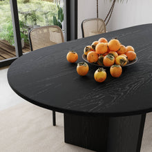 Load image into Gallery viewer, Oval Dining Table for 6