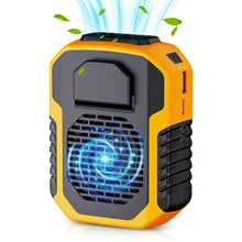 Load image into Gallery viewer, Rechargeable Portable Wireless Mini Clip On Waist Belt Fan