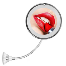 Load image into Gallery viewer, LED Vanity Bathroom 10x Magnifying Makeup Travel Mirror With Light