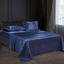 Load image into Gallery viewer, Premium Silky Feel Cooling Luxury Satin Bed Sheets Set