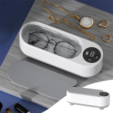 Load image into Gallery viewer, Portable Ultrasonic Cleaner Jewelry Glasses Cleaning Machine
